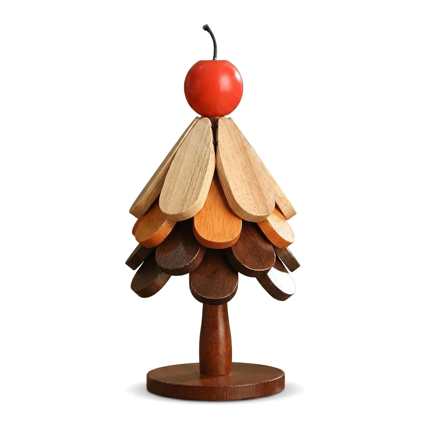 [Dealsforyoudays] Wooden One Tree Coaster Solid Wood Home Desktop Decoration Dishes and Dishes Insulation Mat Water Cup Drink Placemat Festival Display Festival Gift Christmas Gift Sturdy Tableware