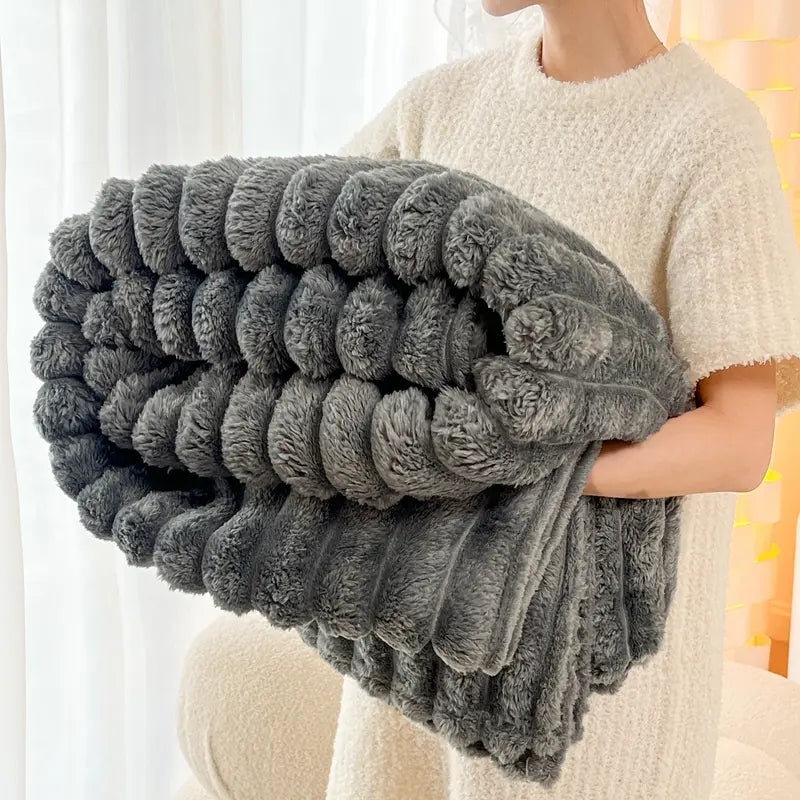 LEC HOUSE Soft Cozy Fleece Large Blanket Throws - Couch Blanket, Mother'S Day Birthday Gifts for Mom, Summer Throw for Home Bedroom Decor (6 Colors)